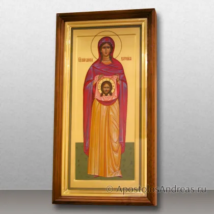 Мерная икона Вероника кровоточивая (в киоте) — миниатюра № 6