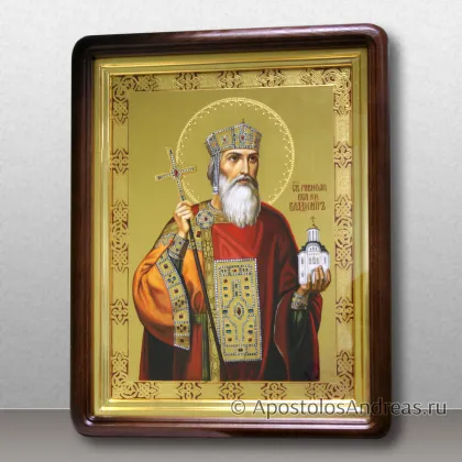 Икона Владимир равноапостольный, великий князь — миниатюра № 17