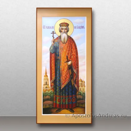 Икона Владимир равноапостольный, великий князь — миниатюра № 22