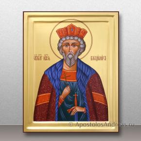 Икона Владимир равноапостольный князь (с золочением фона 960 пр.), миниатюра № 25