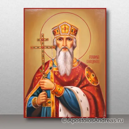 Икона Владимир равноапостольный, великий князь — миниатюра № 8