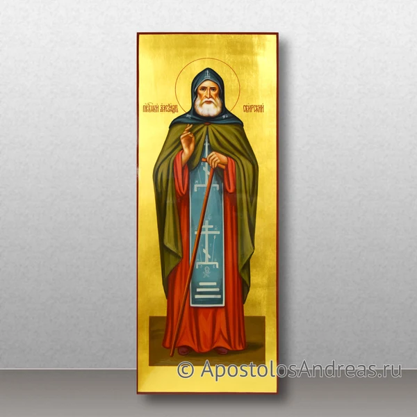 Мерная икона Александра Свирского, образец № 2