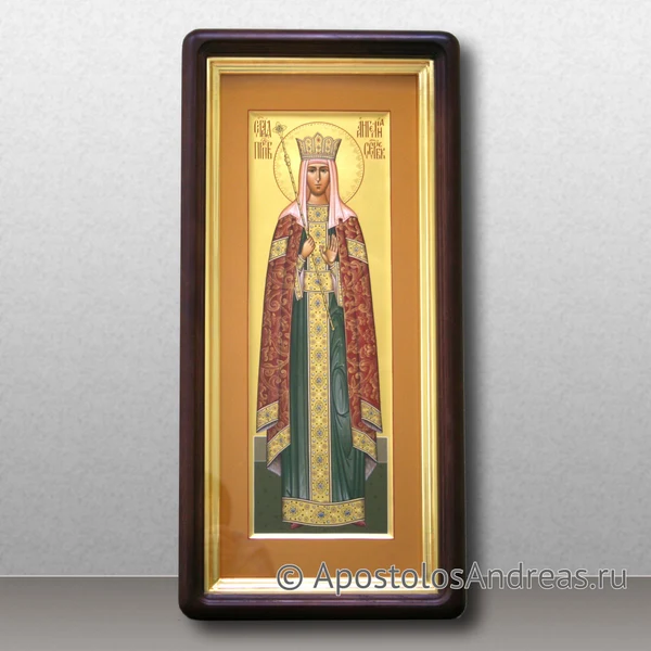 Икона Ангелина Сербская (в киоте), образец № 4