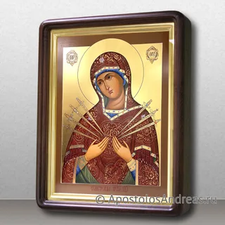 Семистрельная Божия Матерь, образец № 23