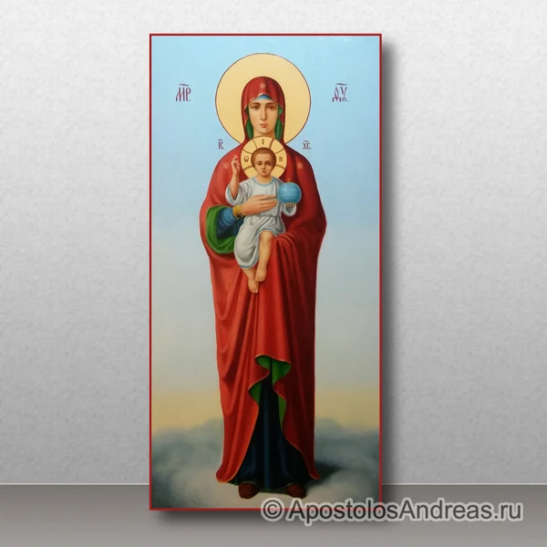 Икона ростовая Валаамская Божья Матерь, образец № 4