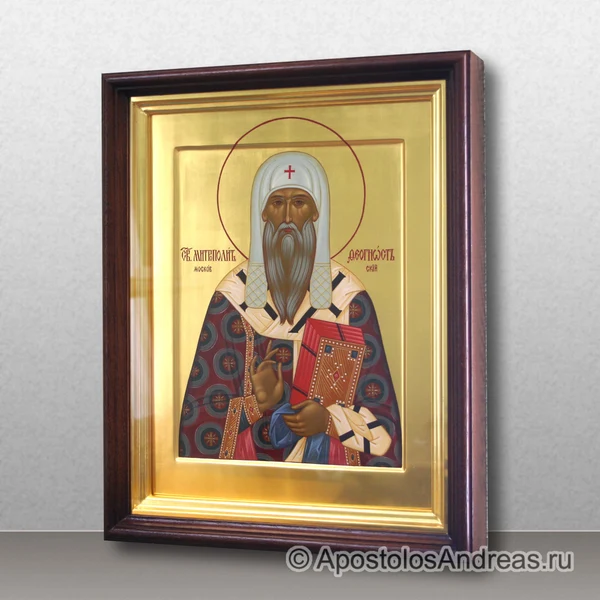 Икона Феогност митрополит Киевский (в киоте), образец № 2