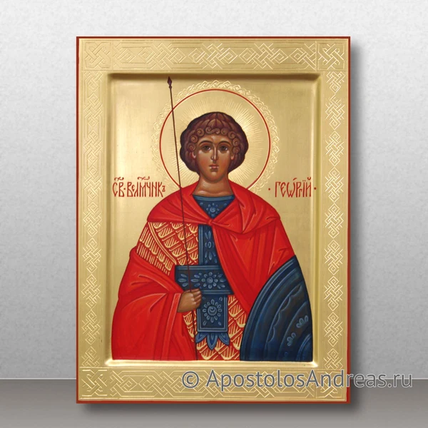 Икона Георгий Победоносец (поясная), образец № 13
