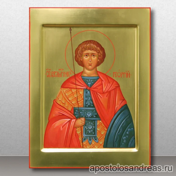 Икона Георгий Победоносец (поясной), образец № 3