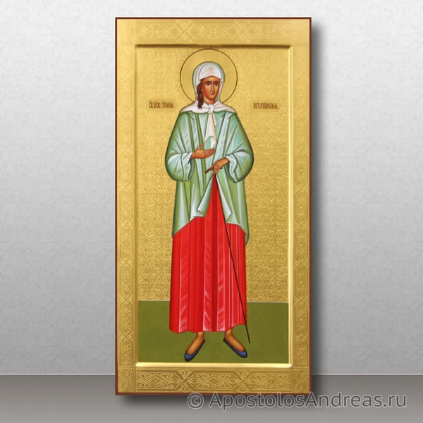 Мерная Икона Ксения Петербургская (с гравировкой), образец № 10