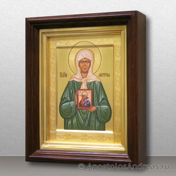 Икона Матрона Московская (в киоте), образец № 8