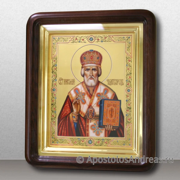 Икона Николай чудотворец, образец № 46