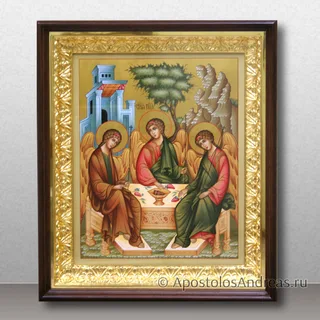 Святая Троица (Палехский стиль), в киоте
