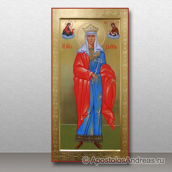 Икона мерная Валерия Римская с гравировкой, образец № 1