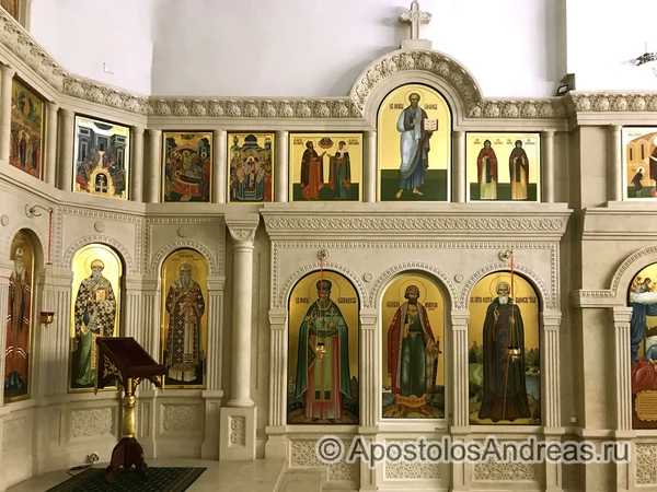 Иконостас, правый придел — Троицкий храм в Коломне, Щурово